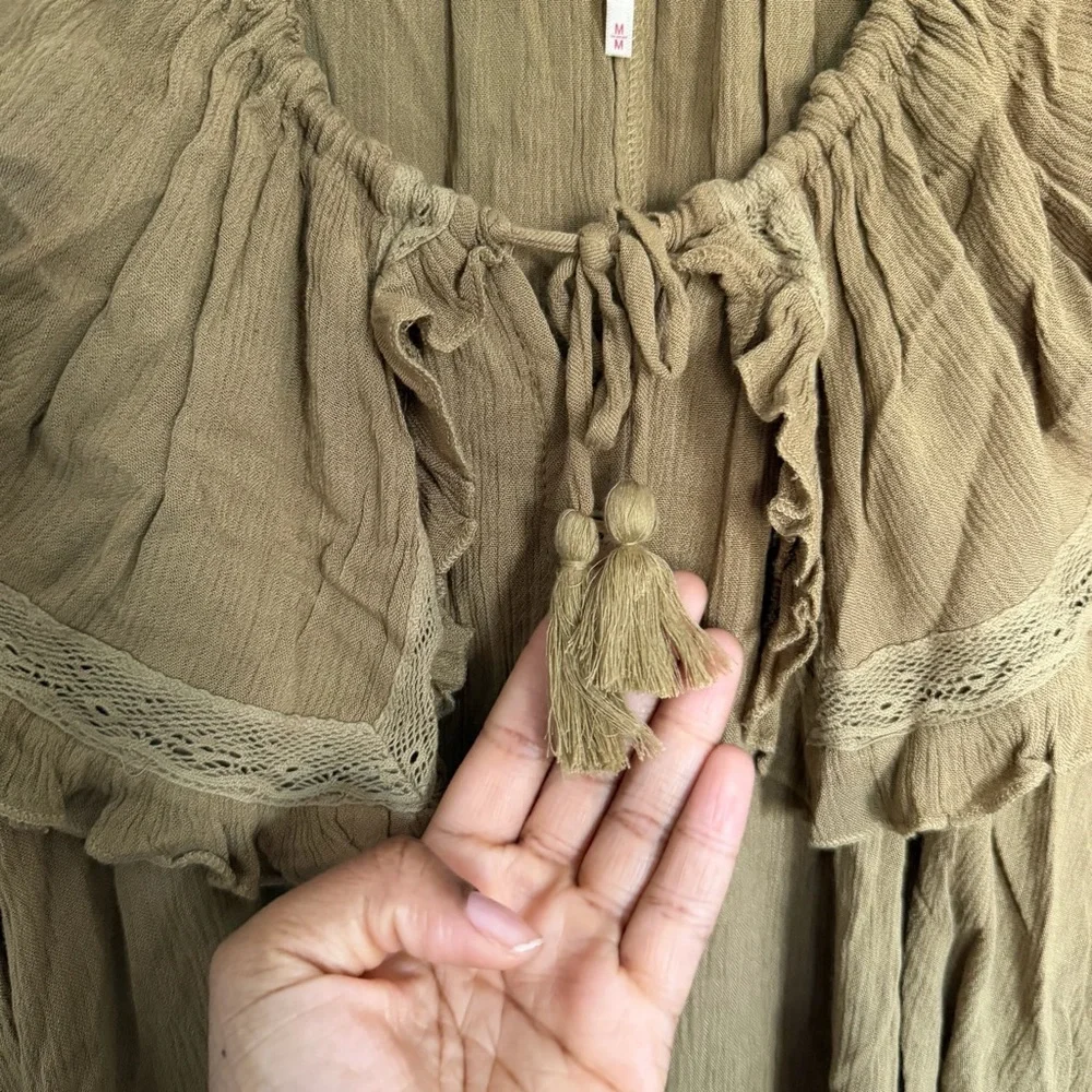 FREE PEOPLE Sunrise Blouse In Native Land